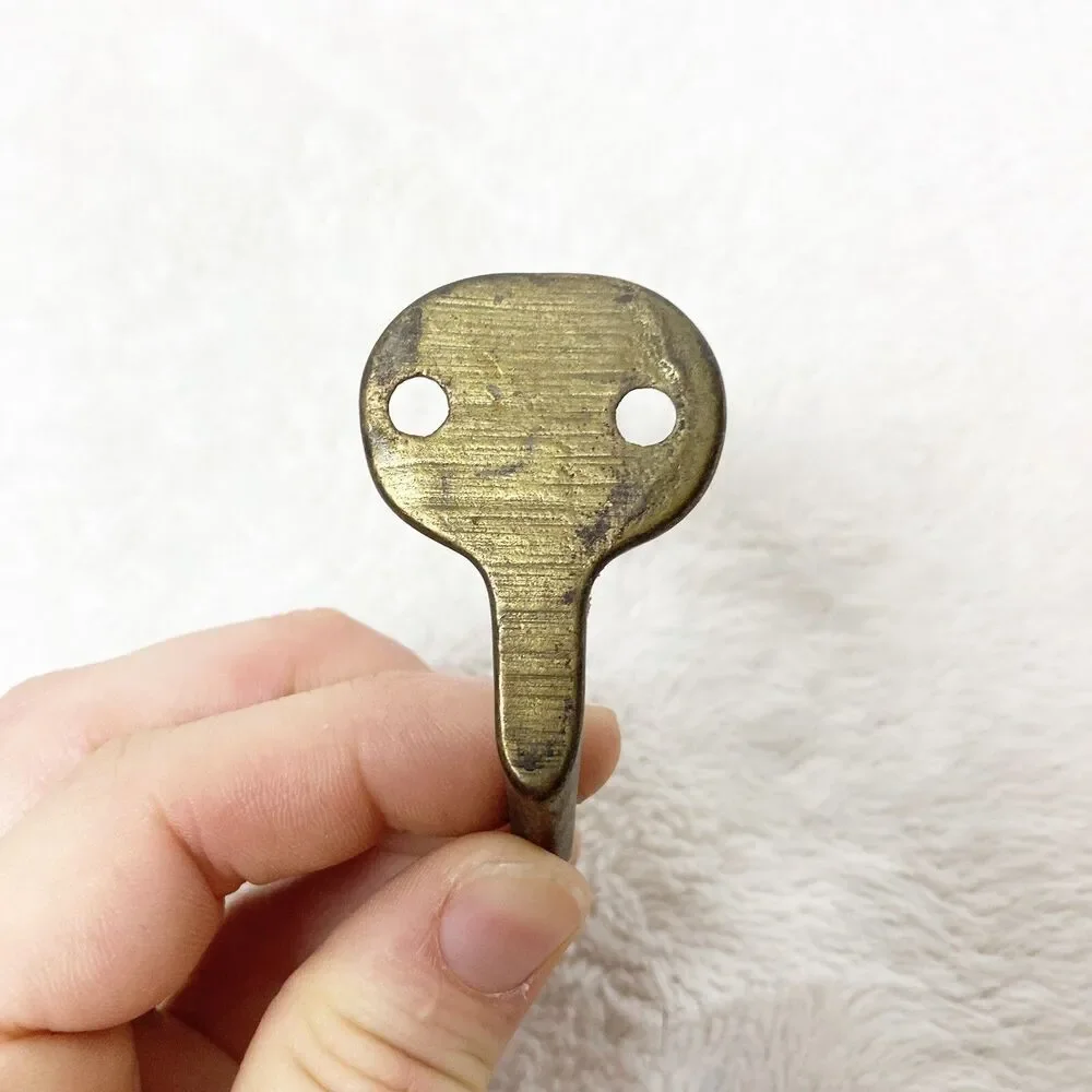 Vintage Brass Hook Double Hook 3